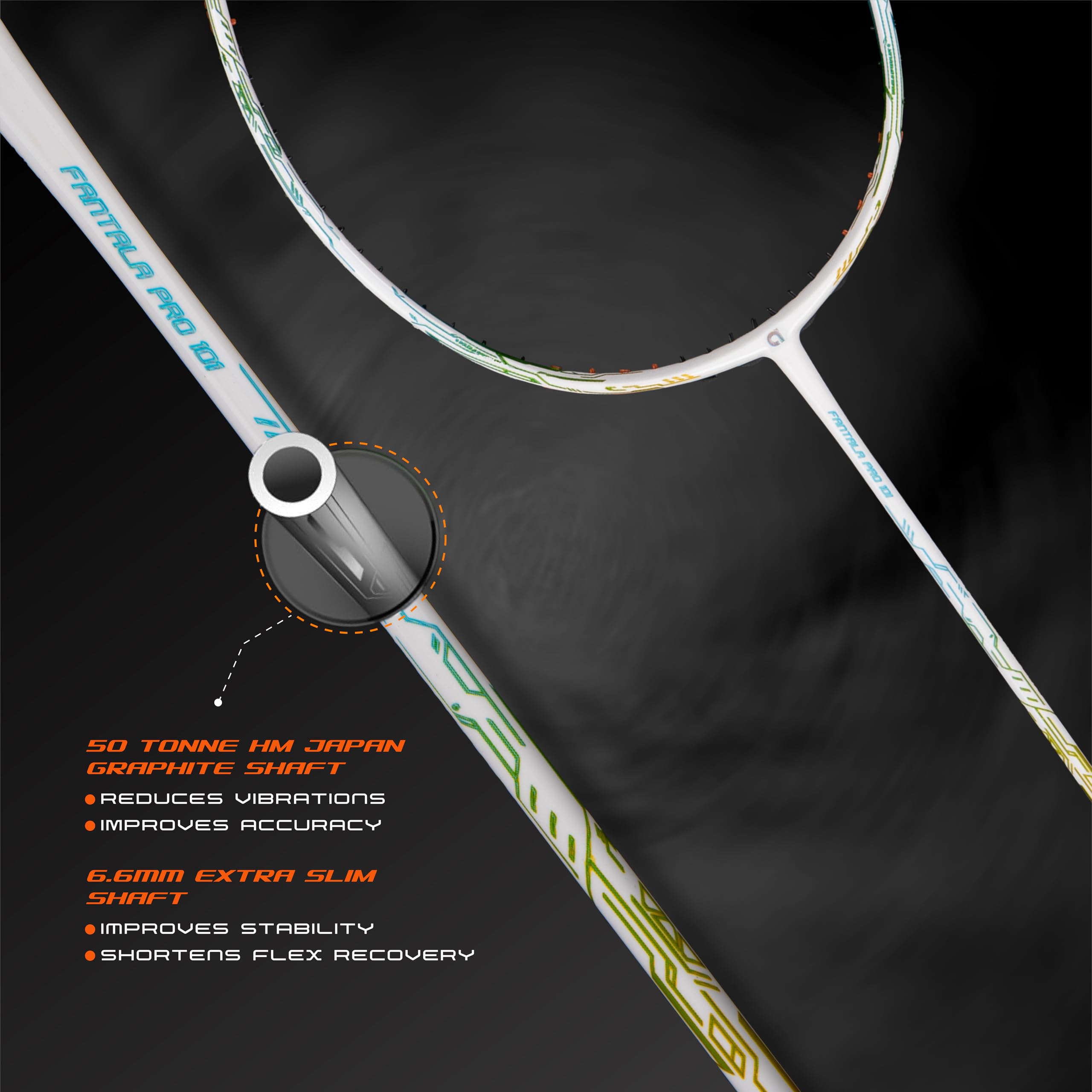 Buy Apacs Fantala Pro 101 | 50T HM Solid Carbon Graphite | Ultra